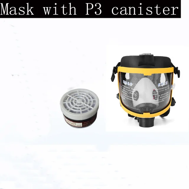 Mask with canister