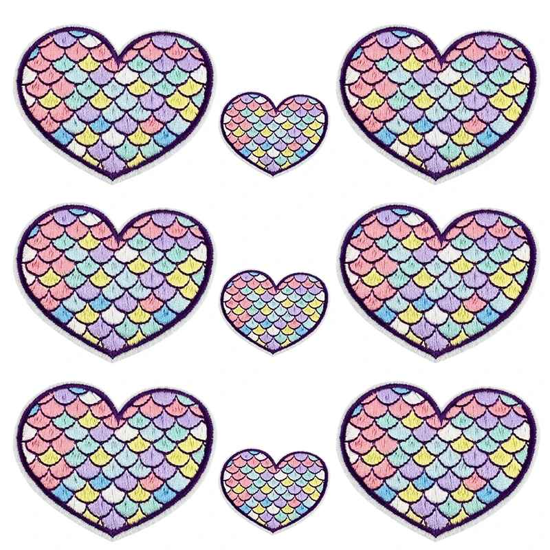 10 Uds. Parche bordado de diamantes de mariposa unicornio arcoíris, parche de dibujos animados DIY, parches termoadhesivos para planchar para ropa - imagen 4