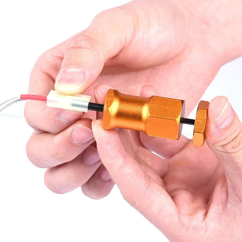 Wadsn abridor de pines táctico adecuado para quitar Pines de conector tipo Tamiya, enchufe pequeño adecuado para caja de cambios Ver.2 Ver.3 AR15 - imagen 3