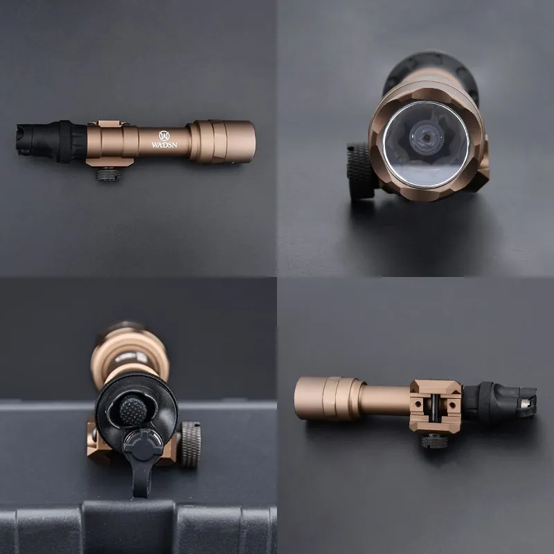 Wadsn-Juego de linterna iluminada IR M600U, luz de explorador LED Ir, foco táctico de caza, botón de interruptor de doble función, 850nm - imagen 5