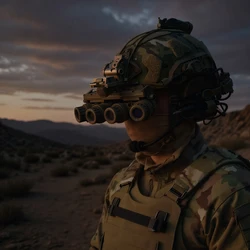 Réplica GPNVG-18 visión nocturna para casco – Airsoft y entrenamiento