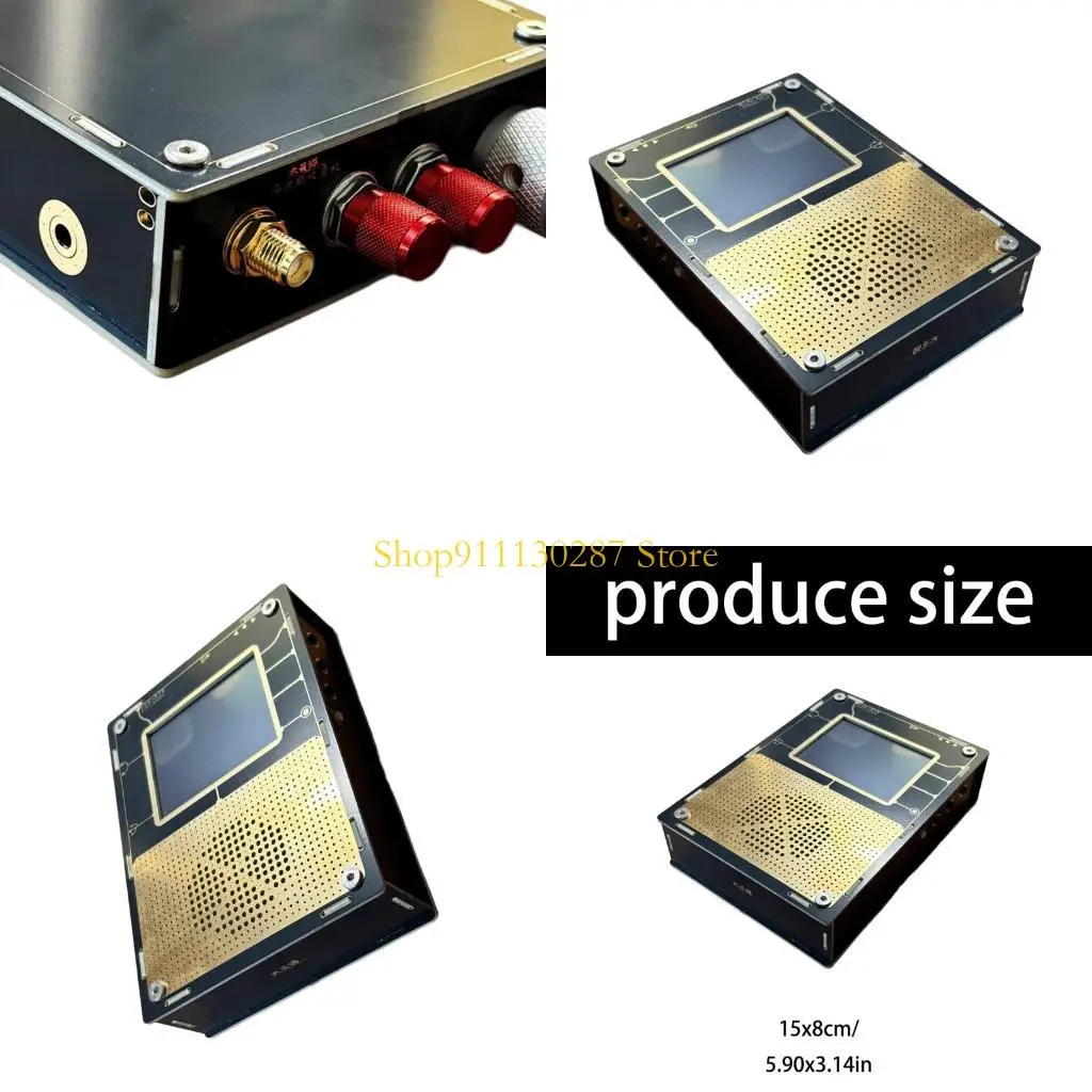 J1HC Aviation Edition 6686 Radio Receptor banda aérea FM cobertura total con 12 horas funcionamiento y estructura