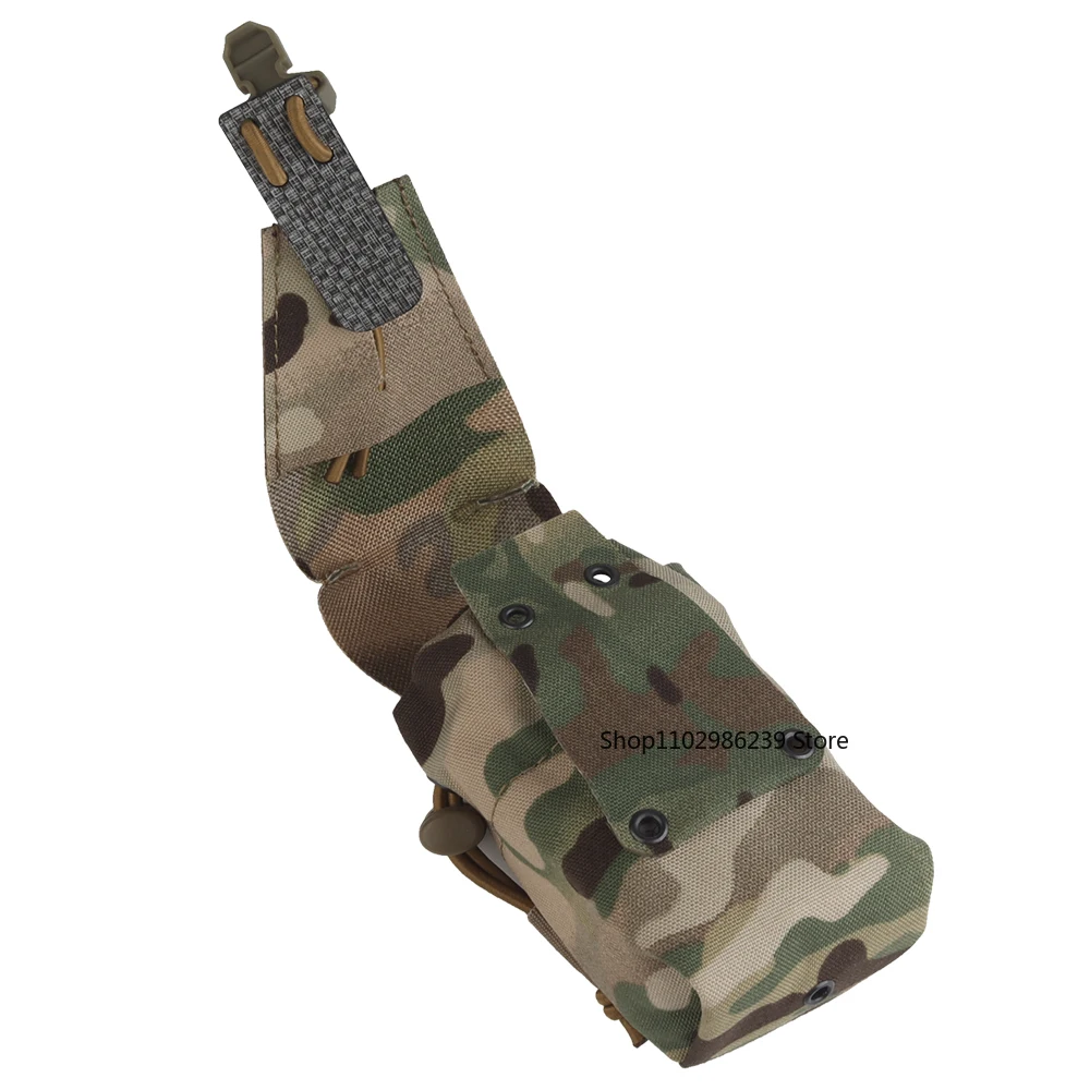 Bolsa táctica Molle estilo Ferro, bolsillo Banger, soporte de Radio para caza al aire libre, bolsa para revistas Airsoft, bolsa de herramientas ajustable, equipo de cinturón - imagen 5