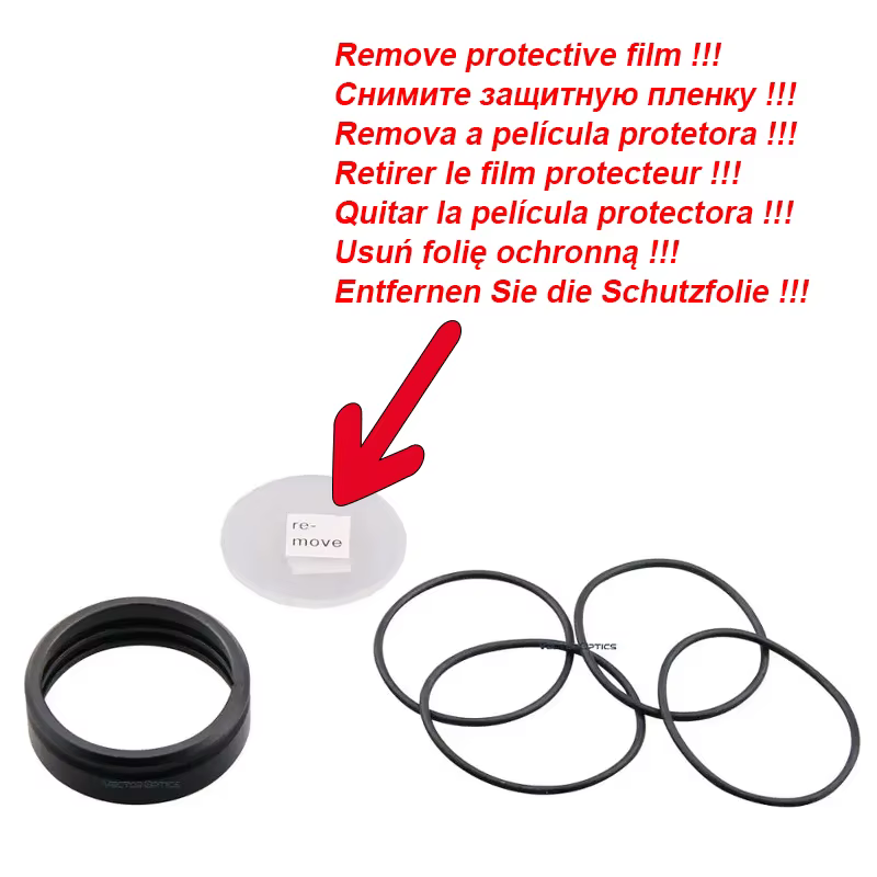 Vector Optics Cubierta de Protección de Lente de Punto Rojo Solo para Maverick SCRD-12/12II/GY12/PD12/PS12 Para Airsoft Evite Roturas. - imagen 2