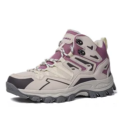 HIKEUP Botas trekking mujer – Impermeables térmicas antideslizantes
