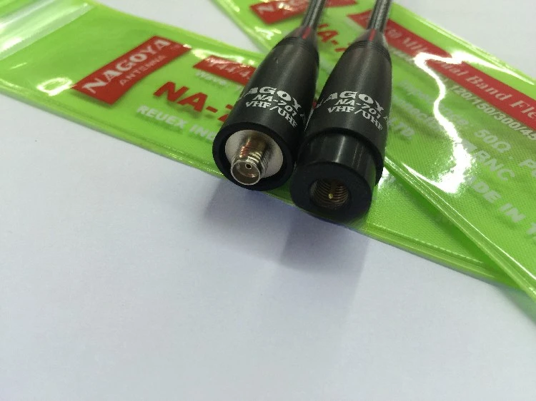 Antena portátil Nagoya NA-701 (M-head/F-head) Nueva antena U/V de doble segmento - imagen 2