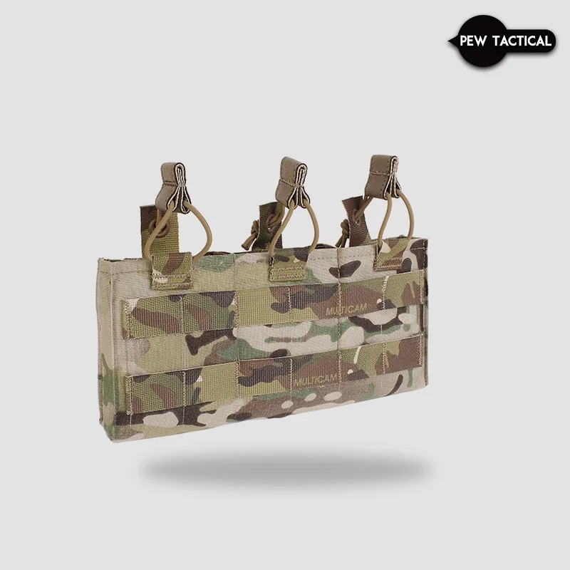 PEW TACTICAL MOLLE TRIPLE 7.62 MAG POUCH PLATE CARRIER AIRSOFT ACCESORIOS - imagen 2