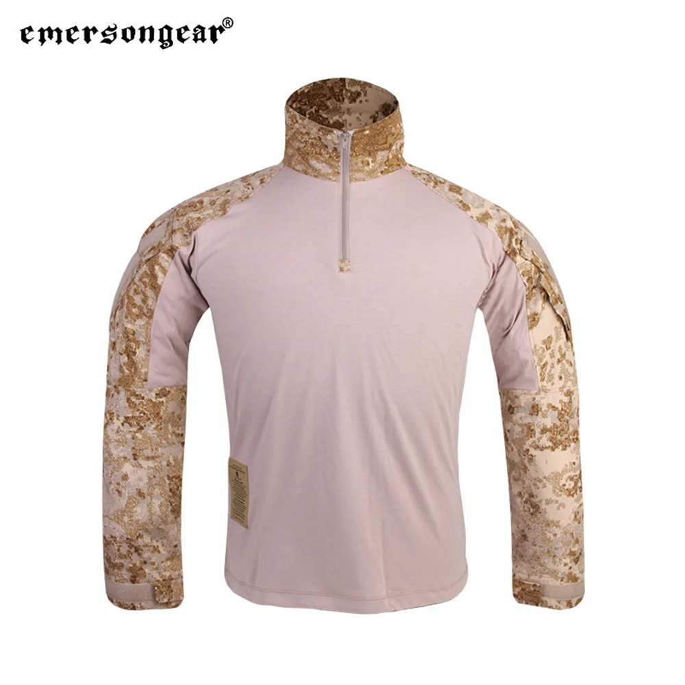 Emersongear, camisetas tácticas de combate G3, camisetas Gen3 para hombre, camiseta de camuflaje, camiseta de manga larga, deporte de caza Milsim, senderismo al aire libre SS - imagen 5
