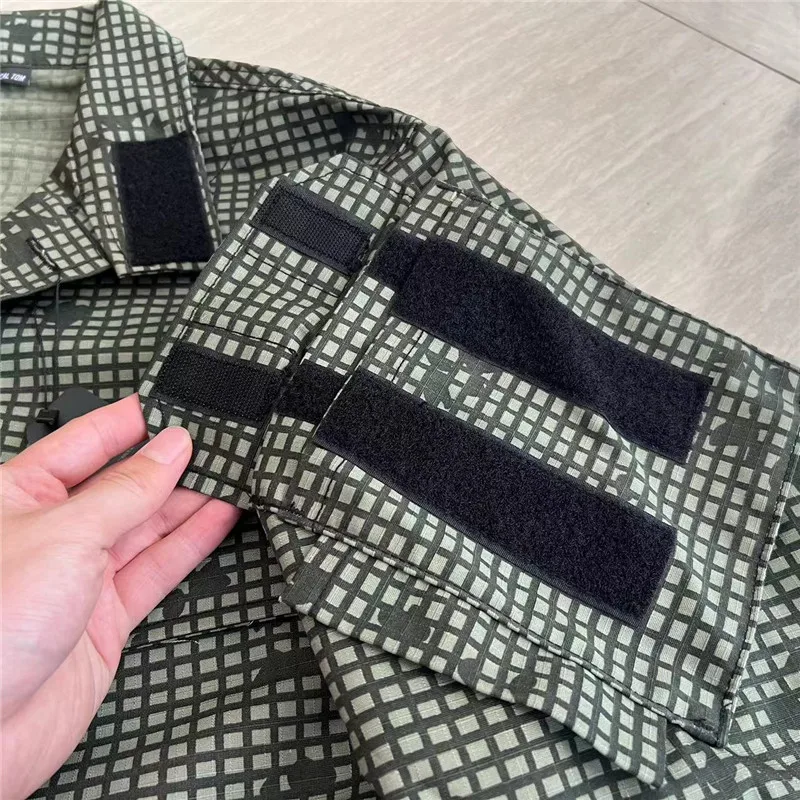 Traje de combate de entrenamiento para deportes al aire libre, camuflaje nocturno táctico, manga larga, traje base GEN3 - imagen 4