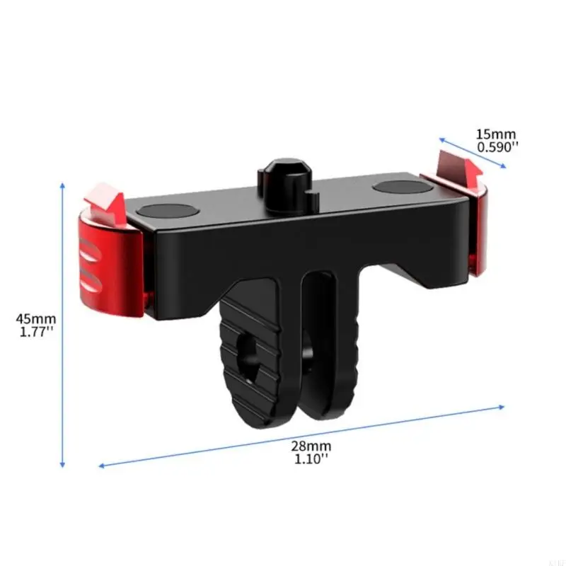 Montaje base liberación rápida magnética para adaptador expansión cámara 13 acción fijo K1KF - imagen 3