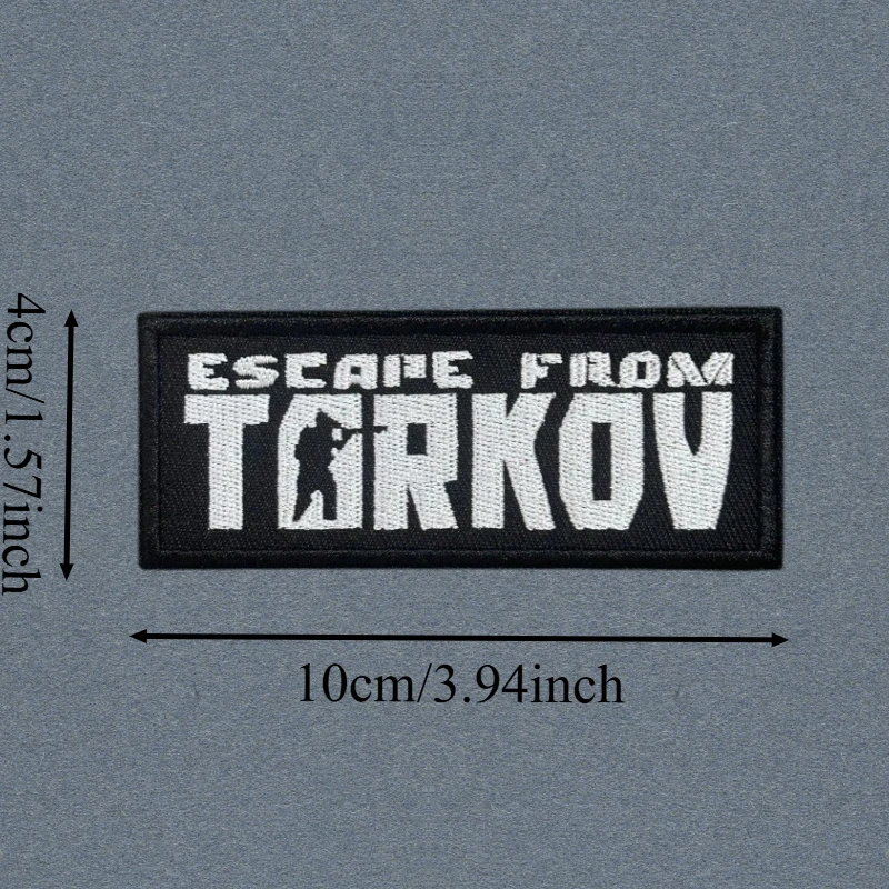 Parche con estampado de cazador de francotirador, chaleco táctico, sombreros con gancho y bucle, insignia de moral, mochila, pegatinas decorativas, parches para brazalete para ropa - imagen 3