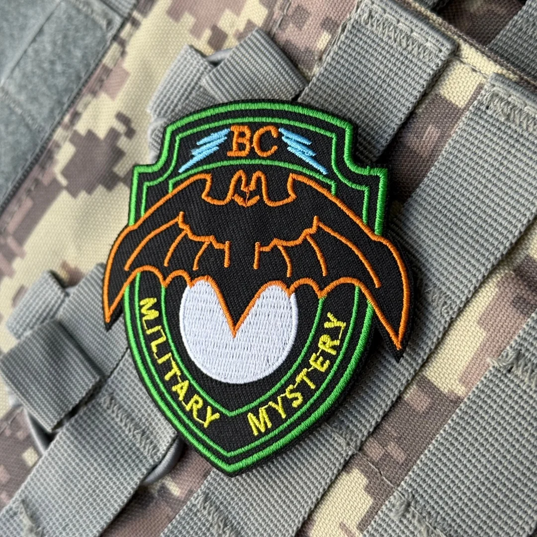 Parche de Stalker de Chevron, insignia de moral táctica, parches de gancho y bucle bordados, brazalete militar táctico, pegatina para mochila - imagen 4