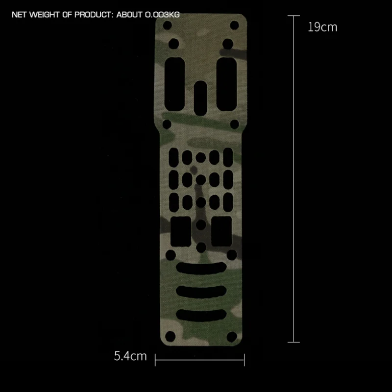 Parche de camuflaje para funda de pistola Modular de Metal, pierna de caída, plataforma de transporte, accesorios adaptadores QLS compatibles con Airsoft ajustables - imagen 3