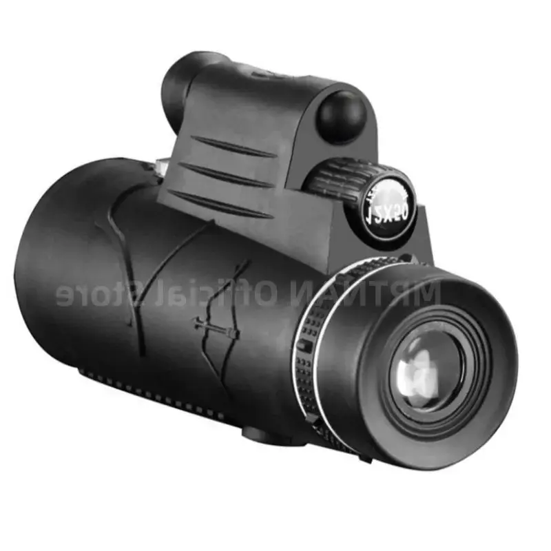 Binoculares potentes HD con Zoom militar, telescopio profesional portátil de largo alcance, Monocular de baja visión nocturna para caza, 50x60 - imagen 2