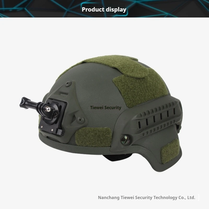 Casco táctico RÁPIDO Adaptador de casco NVG instalación fija adecuado para soporte de cámara deportiva GoPro buceo y caza al aire libre - imagen 3