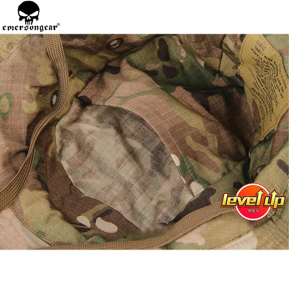 EMERSONGEAR sombrero Boonie táctico sombrero de caza gorra Boonie Airsoft camuflaje caza sol sombrero emerson Multi-camo EM8553 - imagen 4