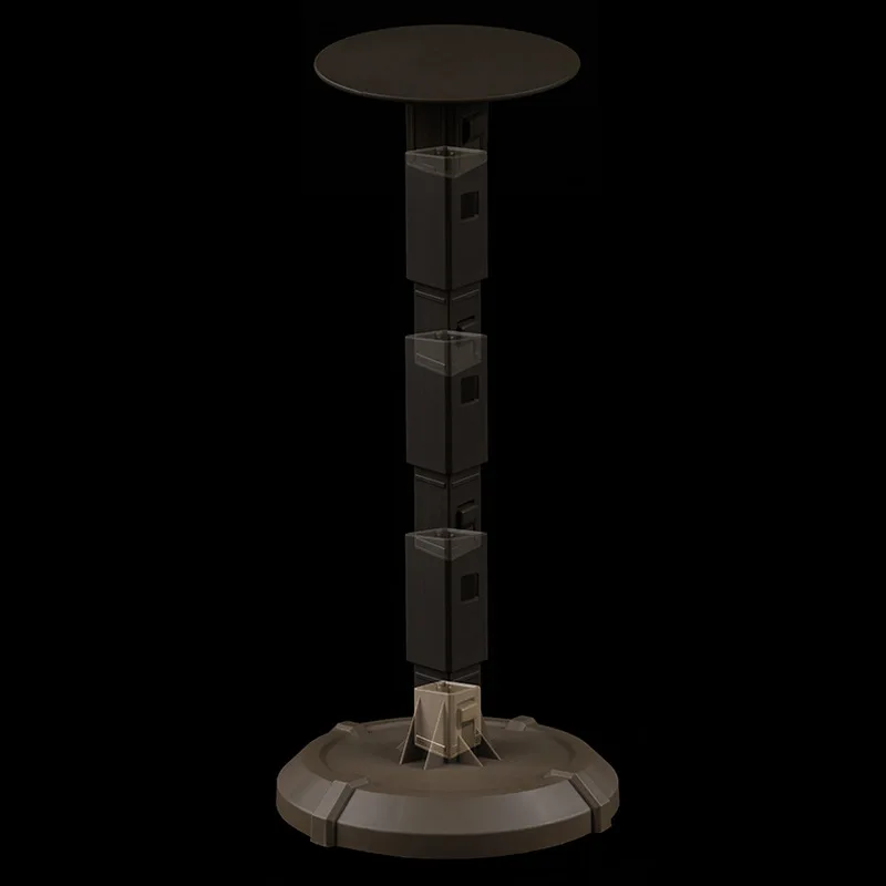 Base de soporte de exhibición de equipo, diseño Modular, fácil desmontaje y montaje, Material de nailon, fácil de usar - imagen 2