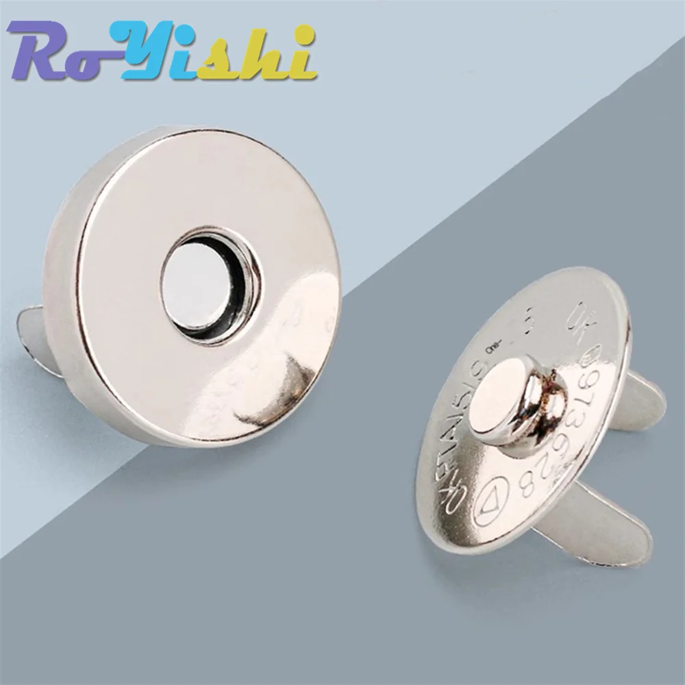 10 unids/pack 14-18MM cierres magnéticos broches botones bolso cartera bolsas artesanales piezas Accesorios - imagen 5