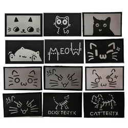 Parche táctico reflectante Teryx gato – Fijación velcro