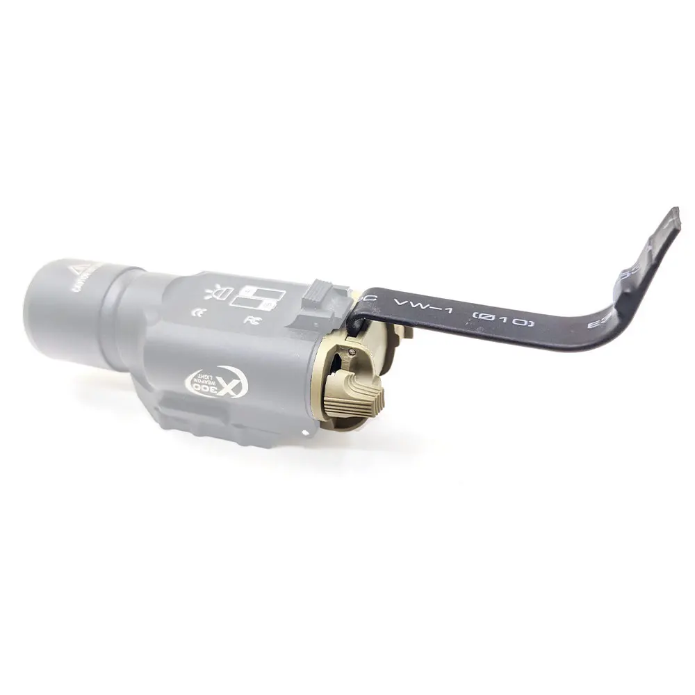 Interruptor de agarre de presión remoto ligero, linterna, botón caliente, accesorios tácticos, engranaje SOTAC, X300, X400 - imagen 4
