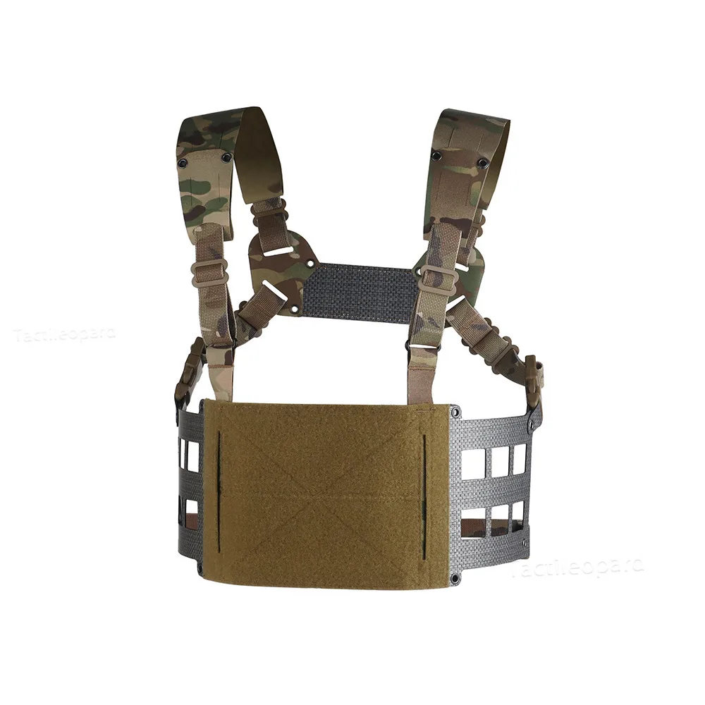 Equipo táctico extendido para caza al aire libre, equipo de entrenamiento Airsoft, estilo Ferro, Chesty Rig Wide V2 - imagen 5