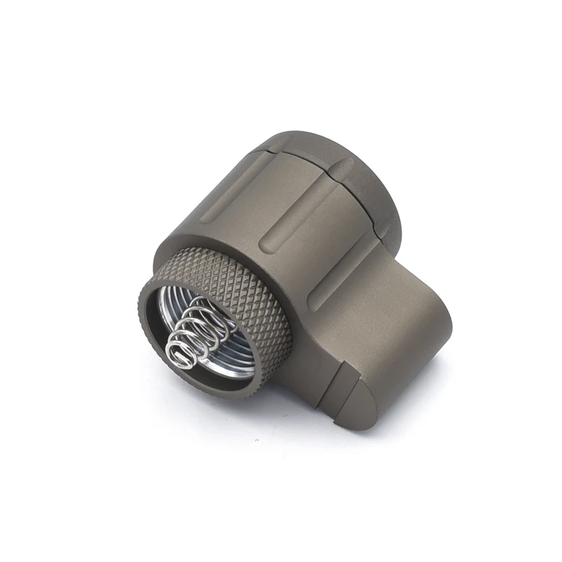 Cubierta de tapa trasera de puerto de grúa táctica para linterna M300 M600, tapa de interruptor de luz de explorador para arma al aire libre - imagen 2