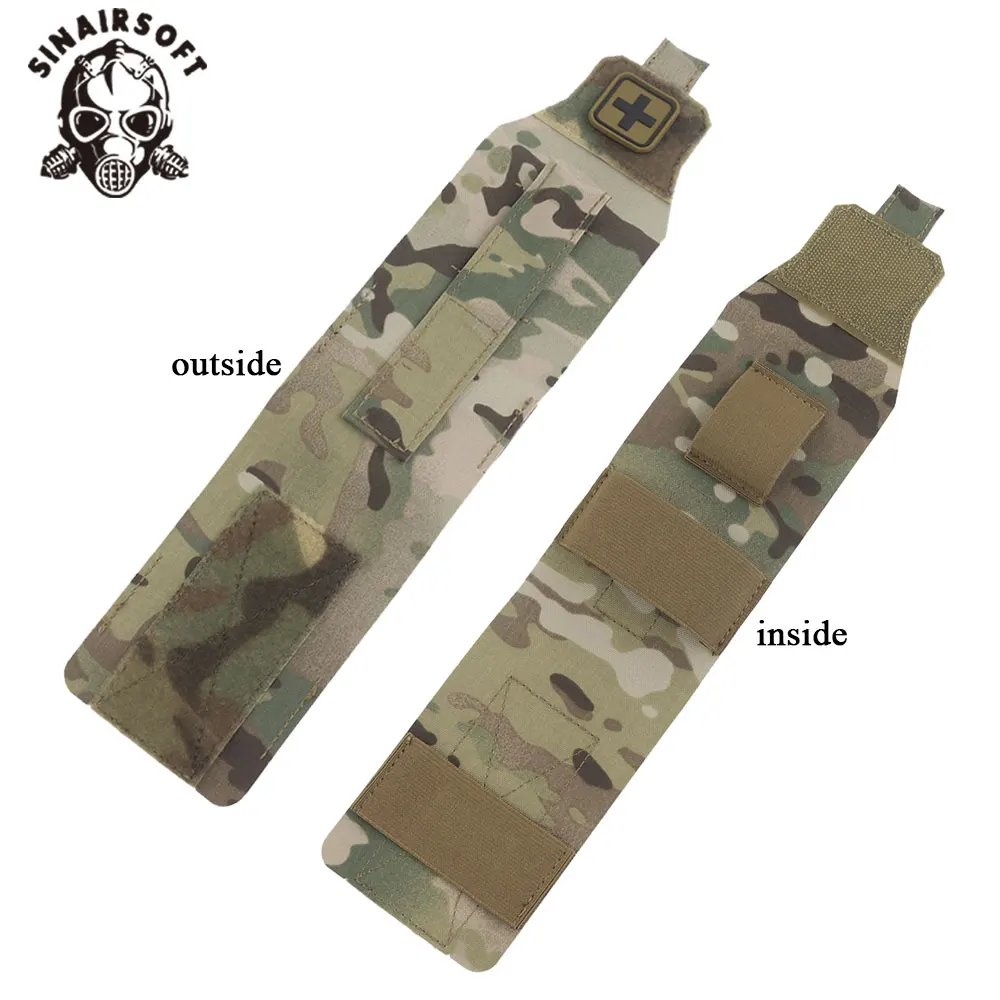 SINAIRSOFT-Kit de primeros auxilios táctico pequeño y rápido, equipo de supervivencia de almacenamiento multifuncional, Kit de emergencia para adiestramiento al aire libre - imagen 5