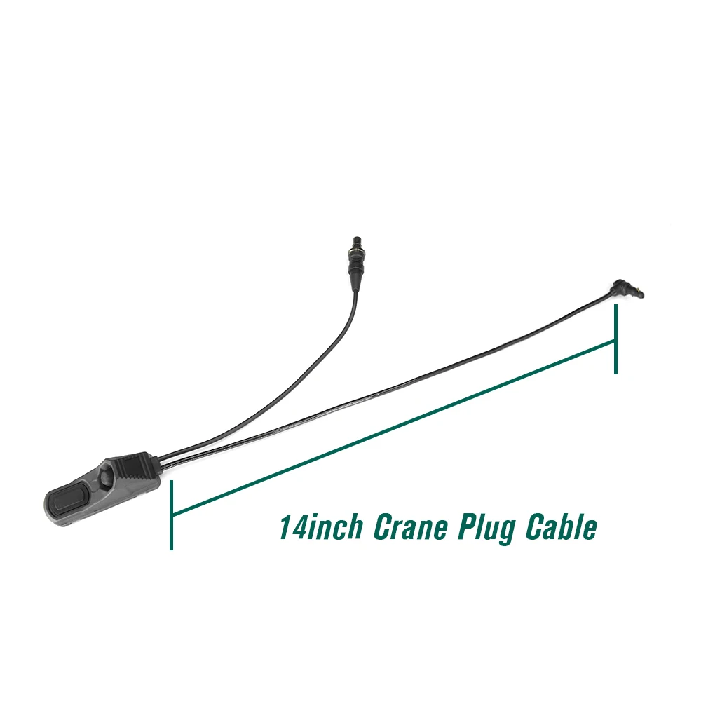 Interruptor táctico AXON Specprecison, enchufe SF de 7 pulgadas con grúa láser, Cable de extensión de 14 pulgadas para alcance láser de montaje GBRS - imagen 5
