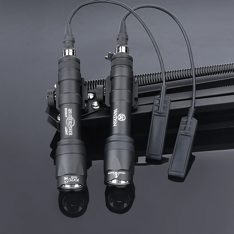 Linterna táctica WADSN Surefire M600C CNC con riel Picatinny - imagen 5
