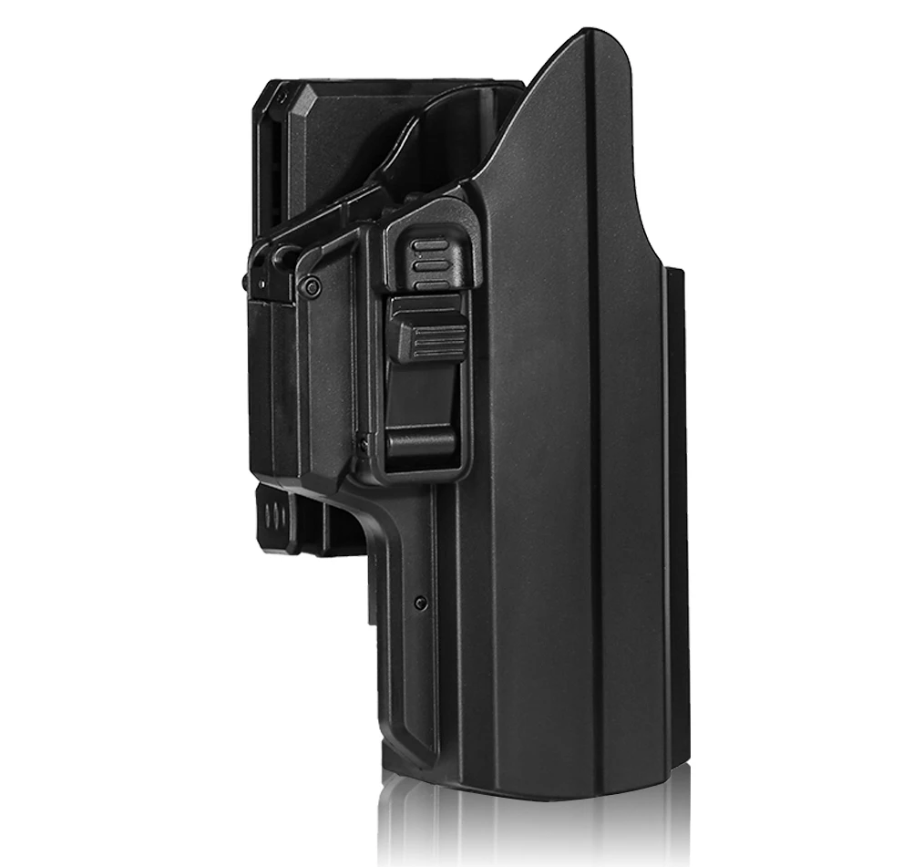Funda de polímero OWB, funda Universal para pistola IPSC, entrenamiento de tiro, accesorio de Clip para cinturón combinado, Glock/SW/Hellcat/92fs - imagen 2