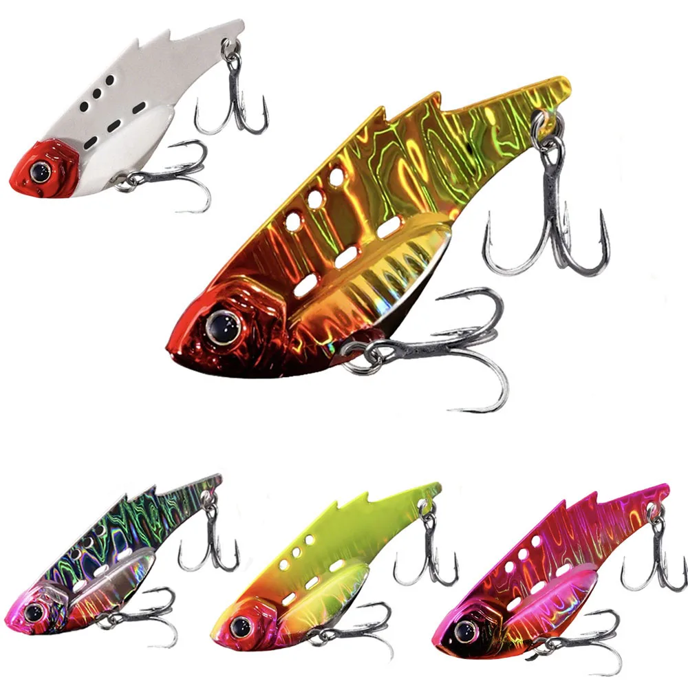 Señuelo de pesca con vibración Vib Bitterling fregadero Swimbait 3D Wobbler plantilla de Metal cebo Artificial para pesca de Lucio perca ​   Aparejos - imagen 2