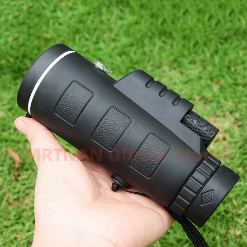 Binoculares potentes HD de largo alcance, telescopio profesional portátil, Monocular de baja visión nocturna para caza, Zoom 40x60 - imagen 2