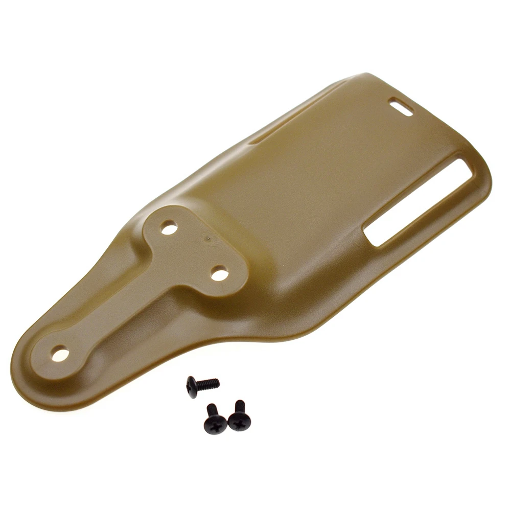 Adaptador de funda de pistola táctica, paleta de bucle de cinturón, funda de pistola Universal de giro bajo, paleta de cintura para GL 17 Beretta M9 Colt 1911 P226 - imagen 4
