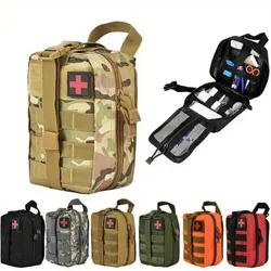 Bolsa de primeros auxilios táctica EMT MOLLE para uso en exteriores