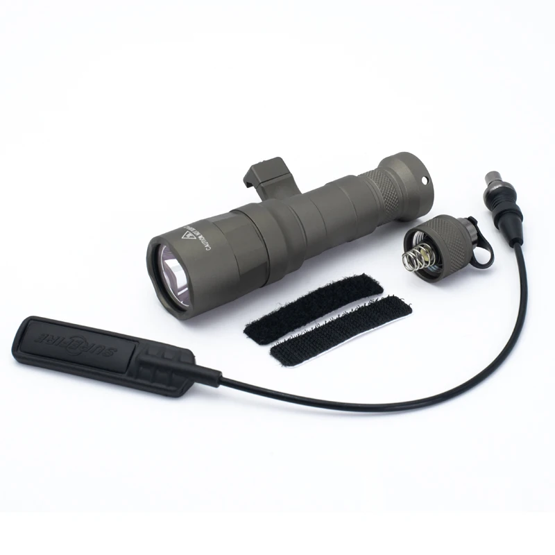 Linterna táctica de 650 lúmenes M340DFT PRO, reflector de luz LED/versión de foco compatible con luz táctica de riel de 20mm para Airsoft - imagen 5