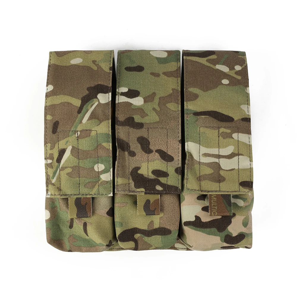 Emersongear-bolsa táctica LBT de 762mm, bolsa Triple para cargador, Rifle Molle, caza, Milsim, combate, senderismo, nailon MC - imagen 2