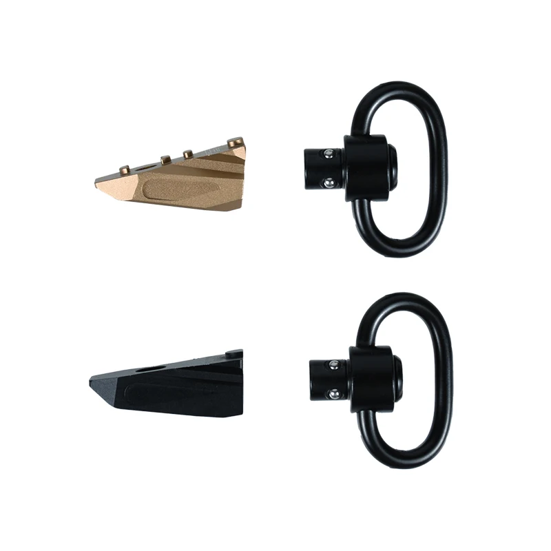 Hebilla de pistola táctica SI QD, instalación rápida, correa giratoria, botón de presión, hebilla giratoria, Mlok Keymod Vertical - imagen 3