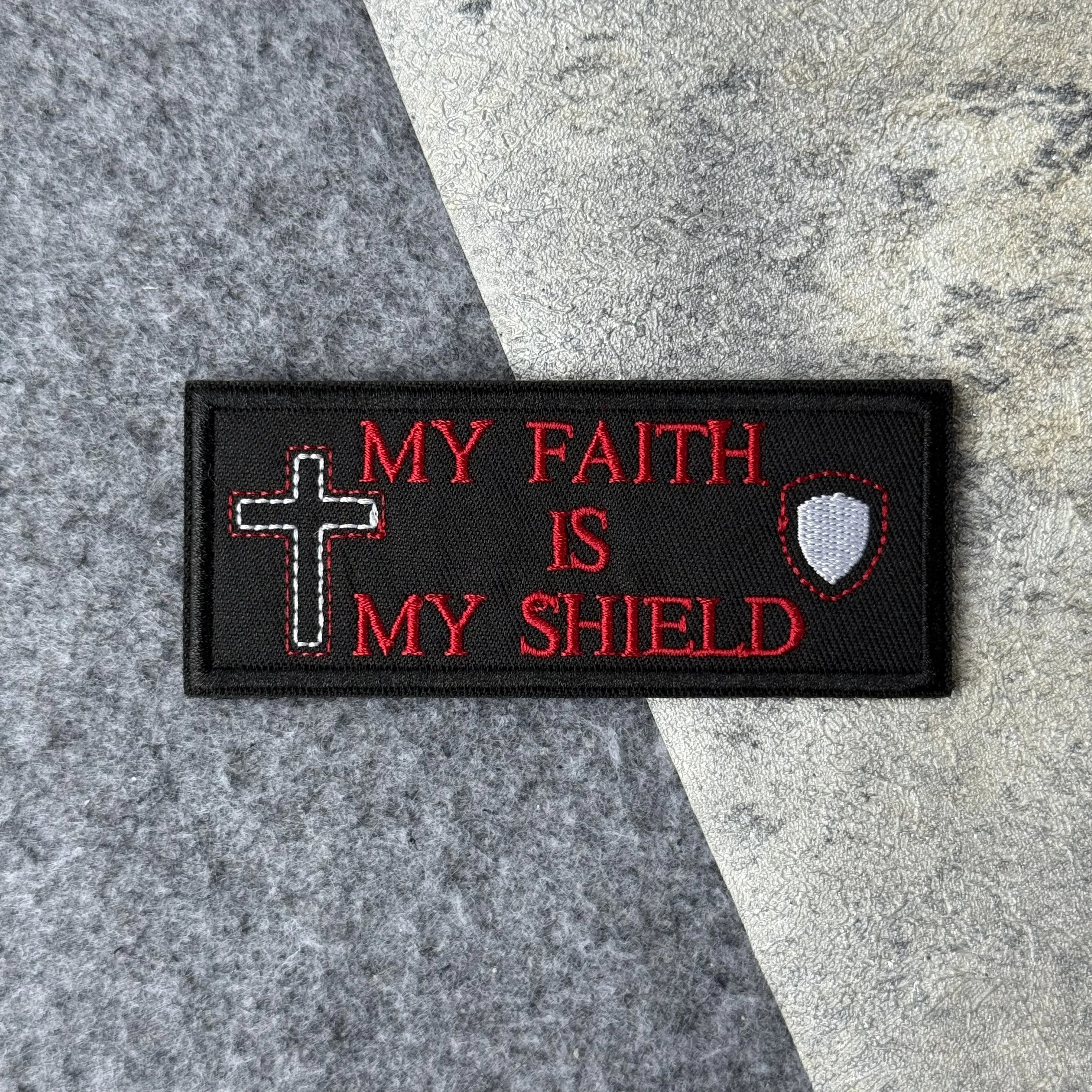 Parche militar táctico del ejército moral, "Escrituras cristianas", material bordado cruzado, para chalecos, chaquetas, mochilas, etc. - imagen 3