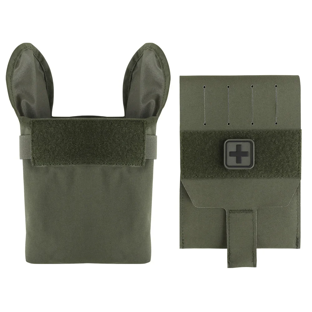 Bolsa táctica IFAK para traumatismos MOLLE, despliegue rápido, caza al aire libre, entrenamiento de combate, supervivencia, bolsa médica de emergencia, equipo portátil - imagen 5