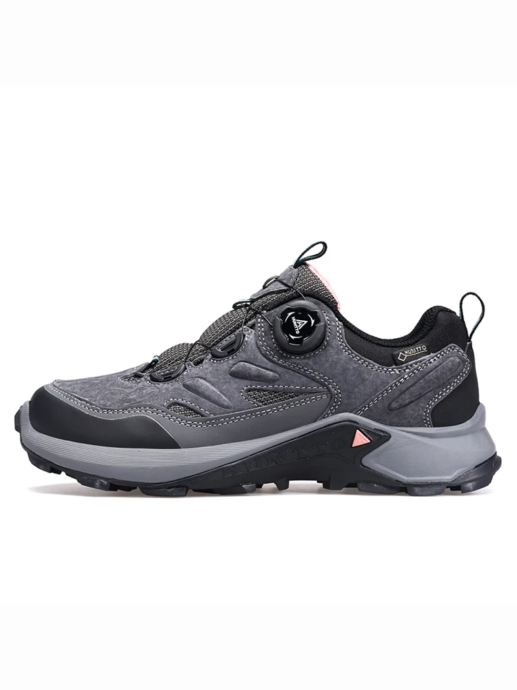 HUMTTO-zapatos de Trekking impermeables para hombre, zapatillas deportivas de Seguridad, de cuero, para exteriores - imagen 4
