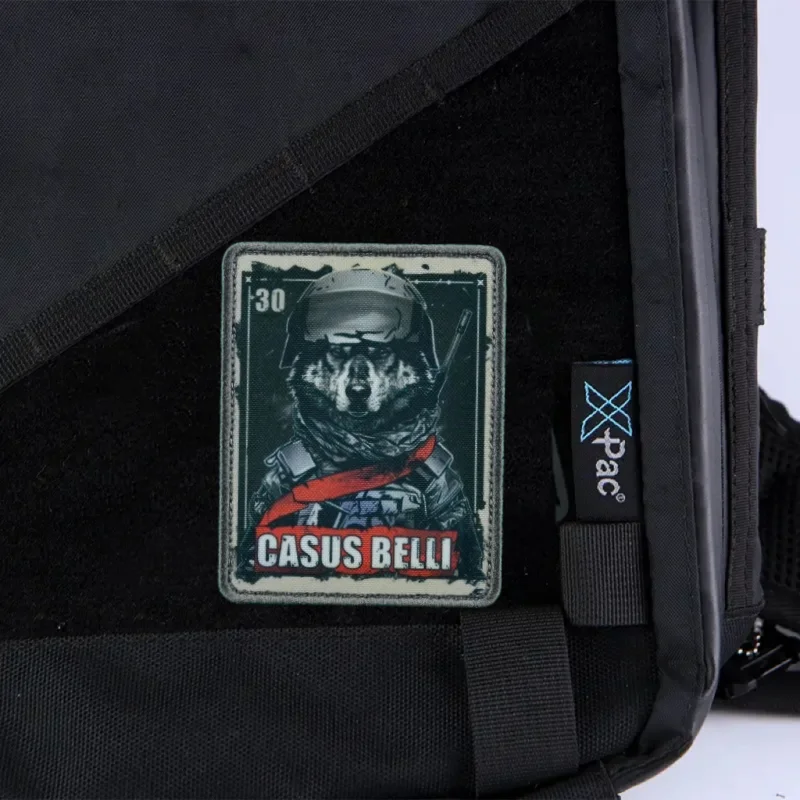 Parche táctico "perro", insignia de moral militar, impresión de gancho y bucle, mochila, accesorios de decoración de ropa, pegatinas, brazalete - imagen 5