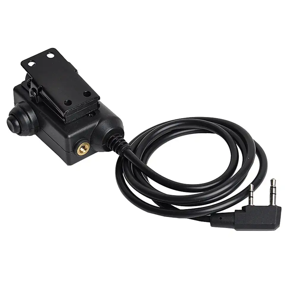 ADAPTADOR M51 PTT TÁCTICO para interfaz transceptor de auriculares-transceptor serie M FMA/TMC/FCS RAC