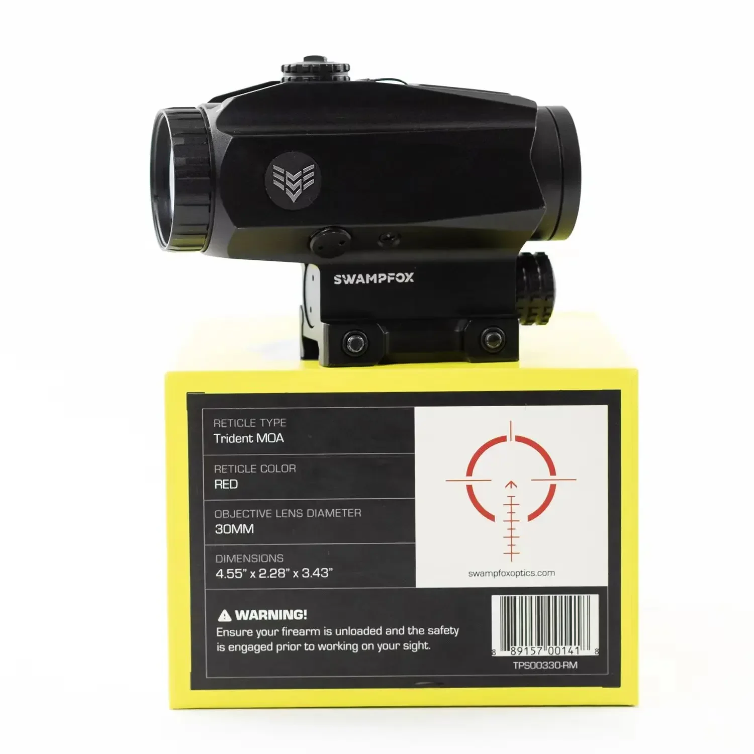 SWAMPFOX-mira prismática TRIHAWK 3X30, retícula roja/verde, BDC/MOA - imagen 4