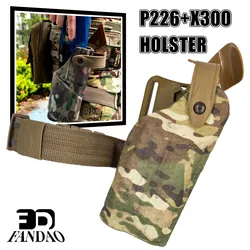 Funda táctica 6004 QLS – Pierna caída para P320 P226 y Glock