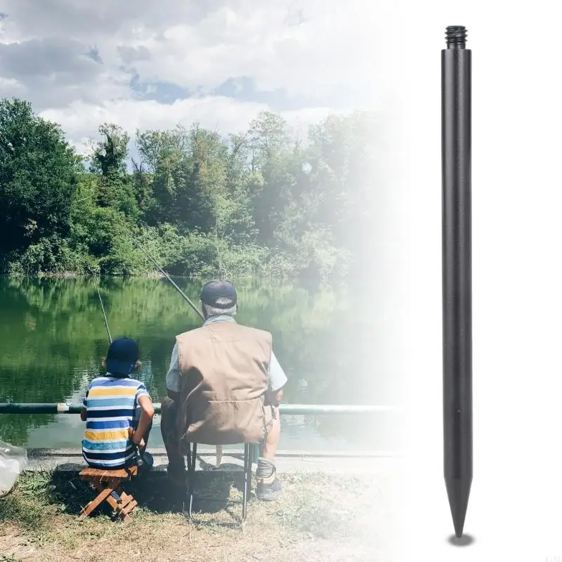 Pie trípode con conexión con conector del tubo fibra carbono 1/4 pulgada para varilla extensión las y - imagen 3