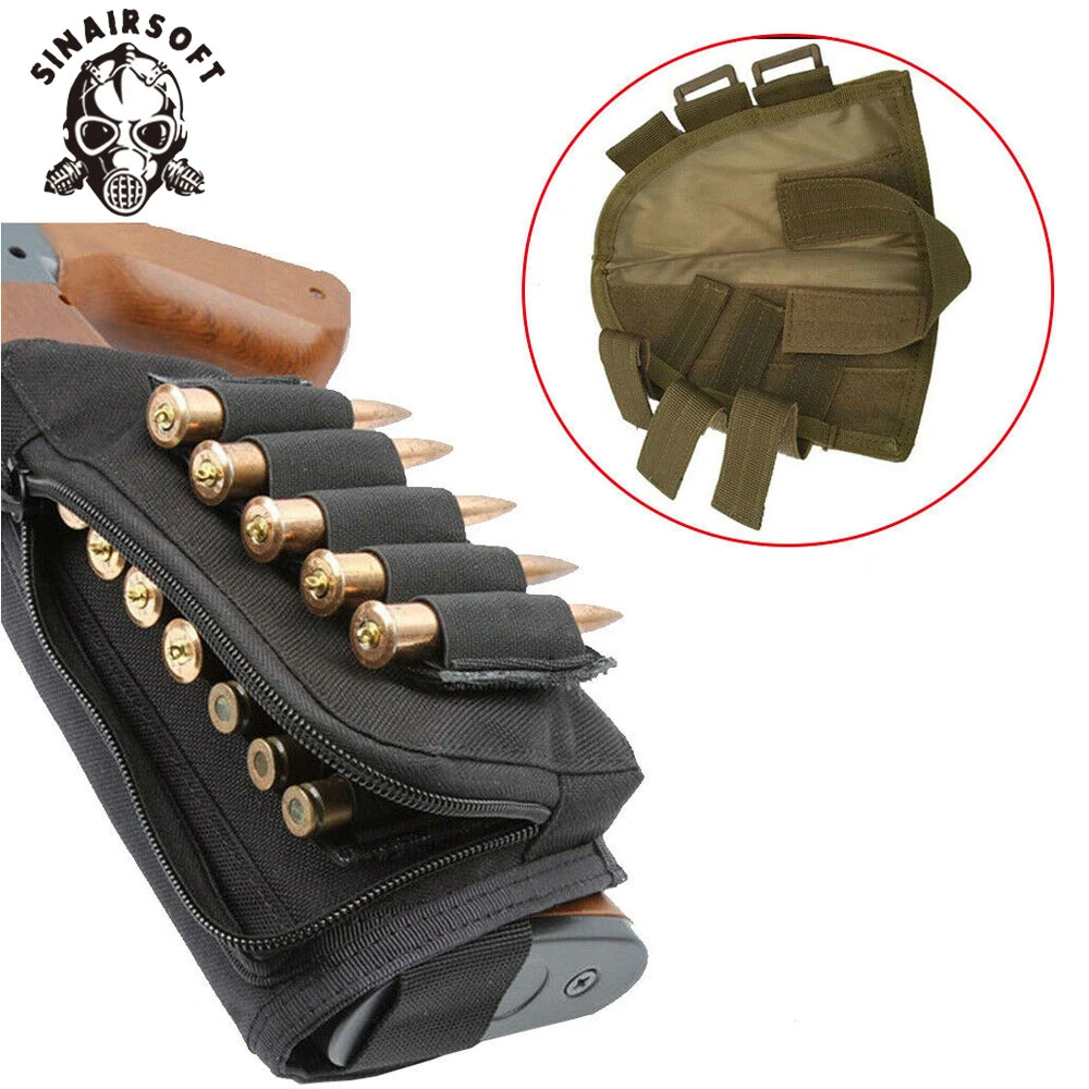 Bolsa táctica para munición de Rifle, soporte para balas de Rifle, reposa mejillas portátil, 12 Uds., carcasa para munición de balas, bolsa para munición Mag - imagen 3