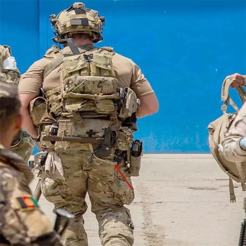 Cuerda de seguridad, cuerda de aramida, doble hebilla de Metal, cuerda táctica para Cosplay - imagen 3