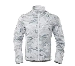 Chaqueta táctica softshell camuflada polar para exterior