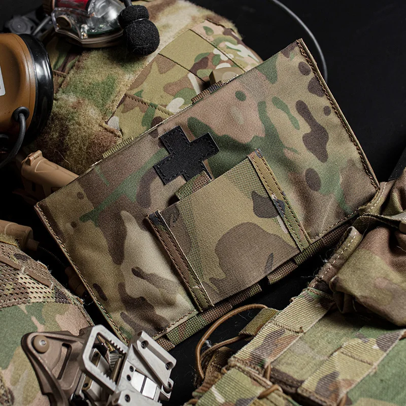 Bolsa de primeros auxilios al aire libre, Camuflaje, liberación rápida, bolsa de supervivencia Molle, kit de emergencia - imagen 2