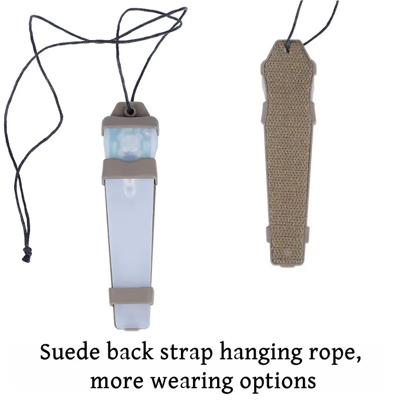 Luz de señal para acampada, luz de supervivencia, lámpara impermeable, equipo para exteriores, adecuado para varios escenarios, Camping, senderismo, ciclismo - imagen 3